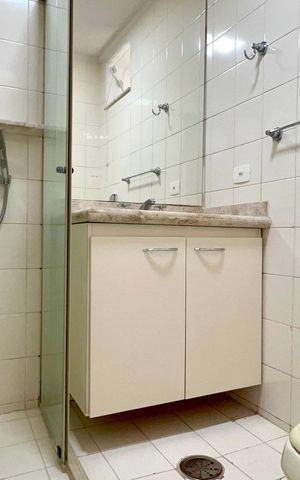 Apartamento para alugar com 162m², 2 quartos e 1 vaga Apartamento para alugar com 162m², 2 quartos e 1 vagaBanheiro