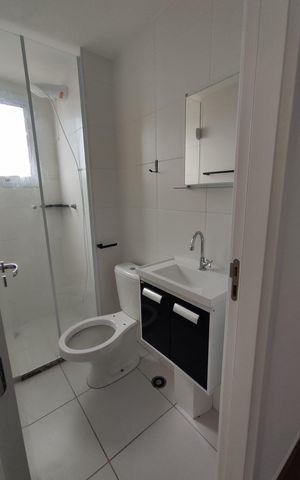 Apartamento para alugar com 40m², 2 quartos e sem vaga Apartamento para alugar com 40m², 2 quartos e sem vagaBanheiro