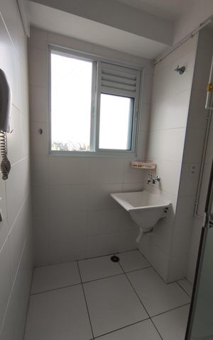 Apartamento para alugar com 40m², 2 quartos e sem vaga Apartamento para alugar com 40m², 2 quartos e sem vagaBanheiro
