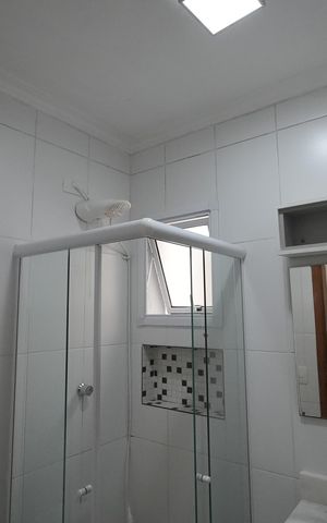 Apartamento à venda com 56m², 2 quartos e 1 vagaBanheiro Social