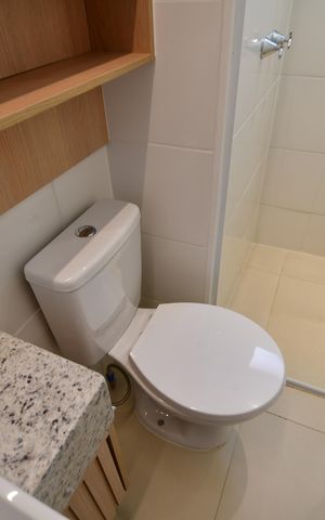 Apartamento para alugar com 60m², 2 quartos e 1 vagaBanheiro Social