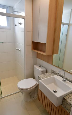 Apartamento para alugar com 60m², 2 quartos e 1 vagaBanheiro Suíte