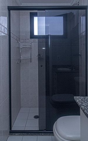 Apartamento para alugar com 120m², 4 quartos e 3 vagas Apartamento para alugar com 120m², 4 quartos e 3 vagasBanheiro da Suíte 3