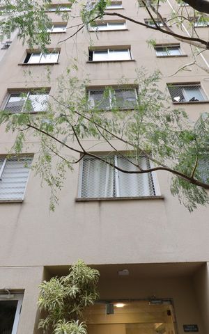 Apartamento à venda com 40m², 2 quartos e sem vagaFachada do bloco