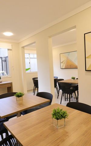 Apartamento à venda com 40m², 2 quartos e sem vagaÁrea comum - Salão de festas