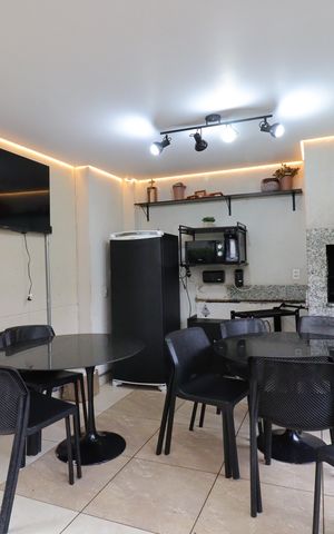 Apartamento à venda com 40m², 2 quartos e sem vagaÁrea comum - Churrasqueira