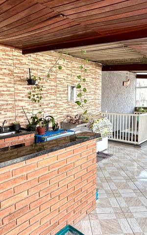 Casa para alugar com 76m², 3 quartos e 1 vaga Casa para alugar com 76m², 3 quartos e 1 vagaÁrea de Serviço e Churrasqueira