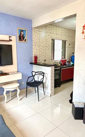 Casa para alugar com 76m², 3 quartos e 1 vaga Casa para alugar com 76m², 3 quartos e 1 vagaSala
