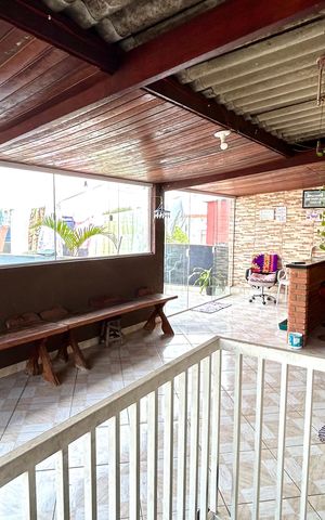 Casa para alugar com 76m², 3 quartos e 1 vaga Casa para alugar com 76m², 3 quartos e 1 vagaÁrea de Serviço e Churrasqueira