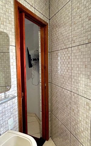 Casa para alugar com 76m², 3 quartos e 1 vaga Casa para alugar com 76m², 3 quartos e 1 vagaBanheiro da Suíte