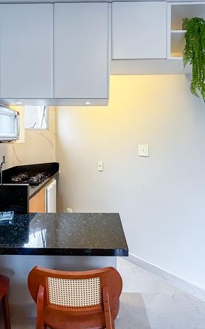 Apartamento à venda com 42m², 1 quarto e 2 vagas Apartamento à venda com 42m², 1 quarto e 2 vagasCozinha