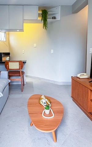 Apartamento à venda com 42m², 1 quarto e 2 vagas Apartamento à venda com 42m², 1 quarto e 2 vagasSala