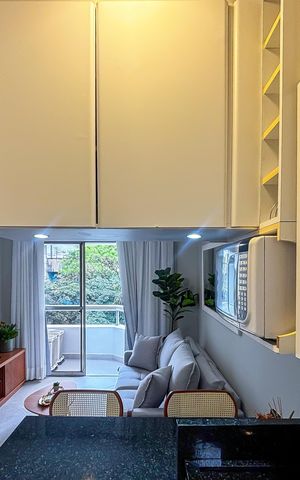 Apartamento à venda com 42m², 1 quarto e 2 vagas Apartamento à venda com 42m², 1 quarto e 2 vagasCozinha