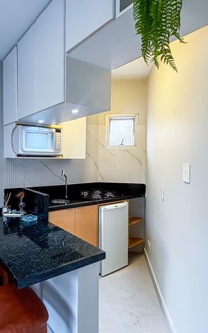 Apartamento à venda com 42m², 1 quarto e 2 vagas Apartamento à venda com 42m², 1 quarto e 2 vagasCozinha