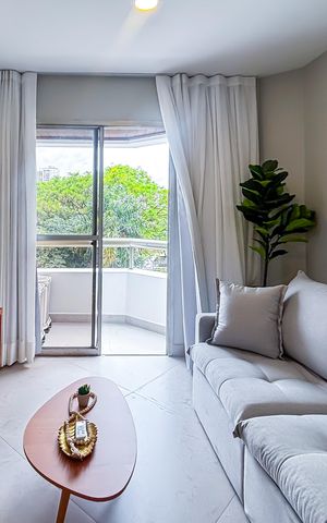 Apartamento à venda com 42m², 1 quarto e 2 vagas Apartamento à venda com 42m², 1 quarto e 2 vagasSala