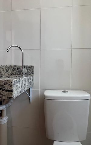 Apartamento para alugar com 49m², 2 quartos e 1 vagaBanheiro Social