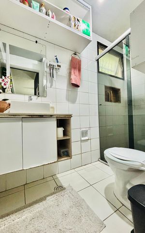 Apartamento à venda com 50m², 2 quartos e 1 vaga Apartamento à venda com 50m², 2 quartos e 1 vagaBanheiro