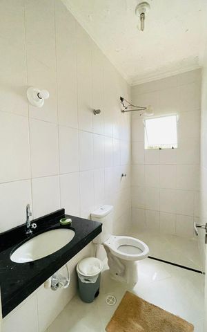 Casa de condomínio para alugar com 48m², 2 quartos e 2 vagas Casa de condomínio para alugar com 48m², 2 quartos e 2 vagasBanheiro social