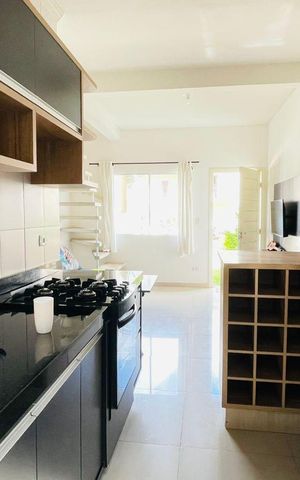 Casa de condomínio para alugar com 48m², 2 quartos e 2 vagas Casa de condomínio para alugar com 48m², 2 quartos e 2 vagasCozinha