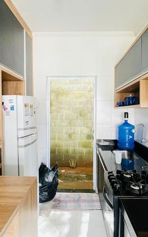 Casa de condomínio para alugar com 48m², 2 quartos e 2 vagas Casa de condomínio para alugar com 48m², 2 quartos e 2 vagasCozinha