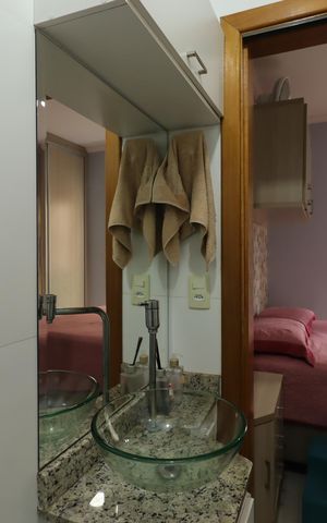 Apartamento para alugar com 60m², 2 quartos e 1 vagaBanheiro da Suíte