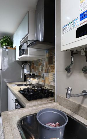 Apartamento à venda com 70m², 2 quartos e 1 vagaCozinha e Área de Serviço