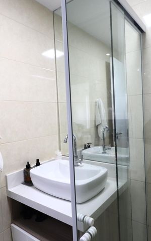 Apartamento à venda com 70m², 2 quartos e 1 vagaBanheiro Social