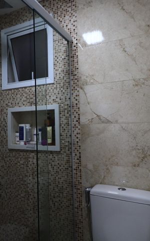 Apartamento à venda com 70m², 2 quartos e 1 vagaBanheiro da Suíte