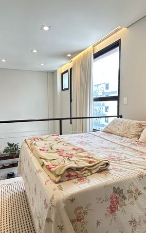 Apartamento para alugar com 50m², 1 quarto e 1 vagaSuíte