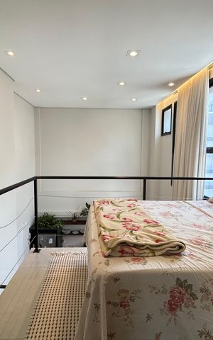 Apartamento para alugar com 50m², 1 quarto e 1 vagaSuíte 