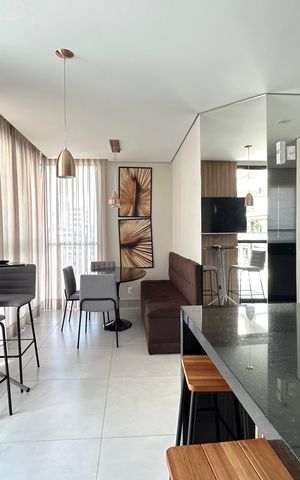 Apartamento para alugar com 50m², 1 quarto e 1 vagaÁrea comum - Salão de festas
