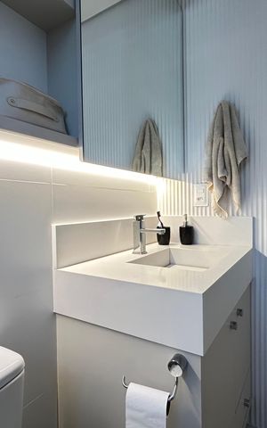 Apartamento para alugar com 50m², 1 quarto e 1 vagaBanheiro suíte 