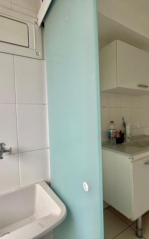 Apartamento para alugar com 52m², 2 quartos e 1 vaga Apartamento para alugar com 52m², 2 quartos e 1 vagaCozinha e Área de Serviço