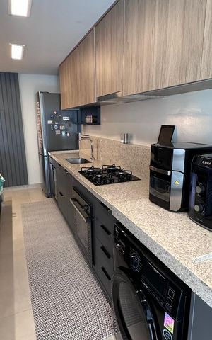 Apartamento à venda com 80m², 3 quartos e 2 vagas Apartamento à venda com 80m², 3 quartos e 2 vagasCozinha