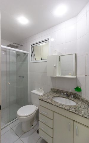Apartamento para alugar com 75m², 3 quartos e 1 vagaBanheiro social
