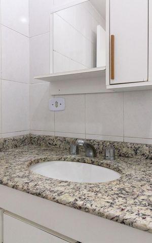 Apartamento para alugar com 75m², 3 quartos e 1 vagaBanheiro do Quarto 3 suíte