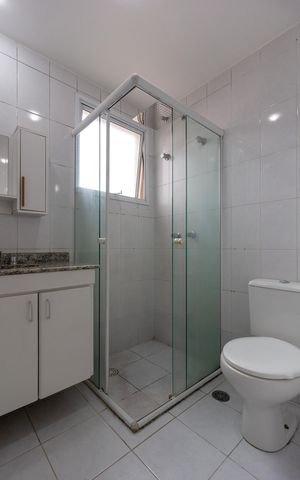 Apartamento para alugar com 75m², 3 quartos e 1 vagaBanheiro do Quarto 3 suíte