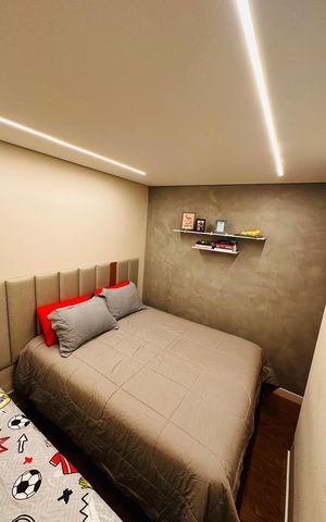 Apartamento à venda com 46m², 2 quartos e 1 vagaQuarto 1