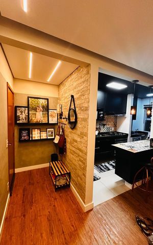 Apartamento à venda com 46m², 2 quartos e 1 vagaCorredor