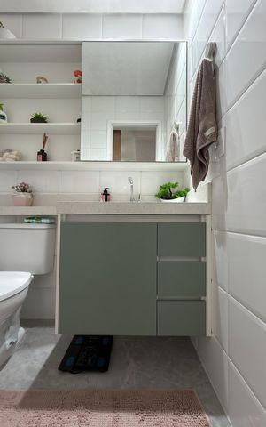 Apartamento à venda com 113m², 3 quartos e 2 vagas Apartamento à venda com 113m², 3 quartos e 2 vagasQuarto 1 - Suíte Banheiro