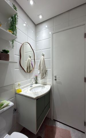 Apartamento à venda com 113m², 3 quartos e 2 vagas Apartamento à venda com 113m², 3 quartos e 2 vagasBanheiro Social