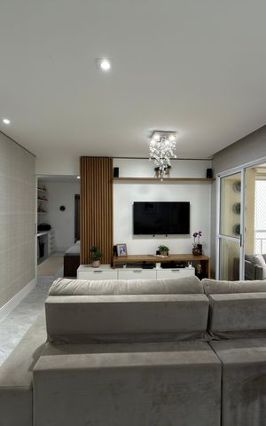 Apartamento à venda com 113m², 3 quartos e 2 vagas Apartamento à venda com 113m², 3 quartos e 2 vagasSala