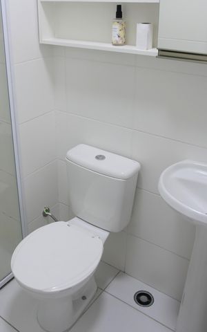 Apartamento para alugar com 34m², 2 quartos e sem vaga Apartamento para alugar com 34m², 2 quartos e sem vagaBanheiro