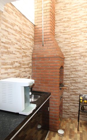 Casa à venda com 90m², 2 quartos e 2 vagasÁrea gourmet