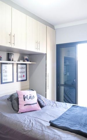 Apartamento à venda com 53m², 2 quartos e 1 vagaQuarto 1