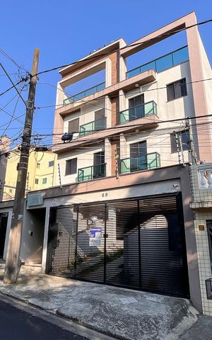 Apartamento à venda com 53m², 2 quartos e 1 vagaFachada + plaquinha
