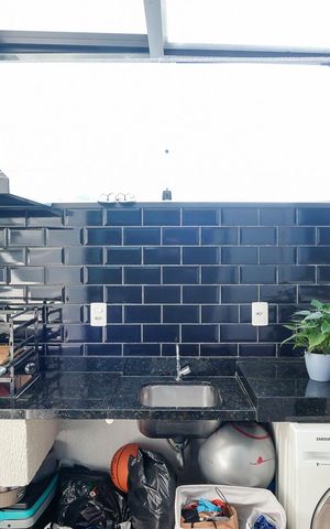 Apartamento à venda com 53m², 2 quartos e 1 vagaVaranda e área de serviço