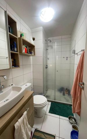 Apartamento para alugar com 40m², 1 quarto e sem vaga Apartamento para alugar com 40m², 1 quarto e sem vagaBanheiro