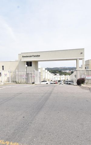 Casa de condomínio para alugar com 96m², 3 quartos e 5 vagasFachado do condomínio