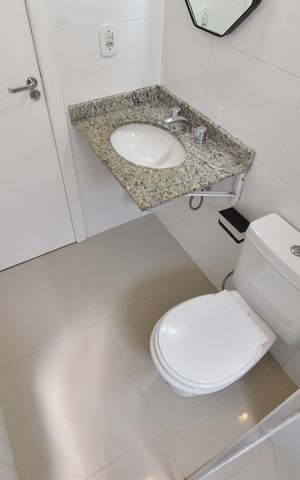 Casa de condomínio para alugar com 96m², 3 quartos e 5 vagasBanheiro 2